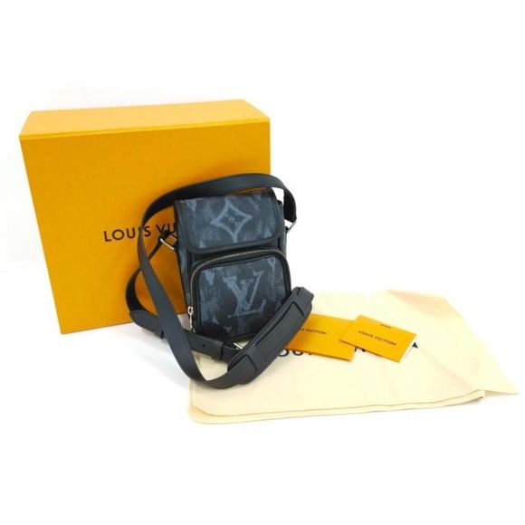 Louis Vuitton Messenger Crossbody Bag Monogram Pastel Noir - Picture 9 of 9